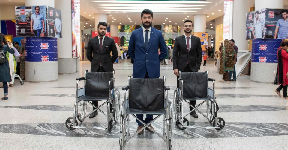 Wheelchair Facility in Lucky One Mall