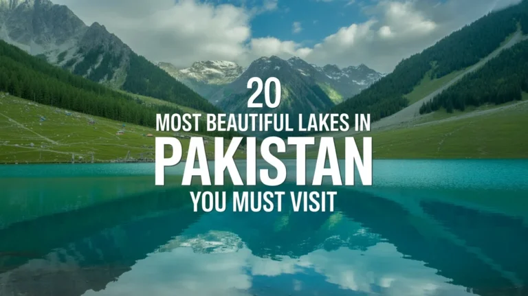Top 20 famous tourists lakes in Pakistan