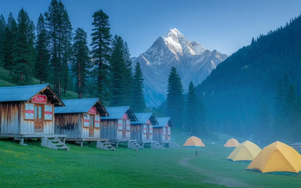 Fairy Meadows and Nanga Parbat Base Camp & Trek Guide 5 Camping and Huts at Fairy Meadows