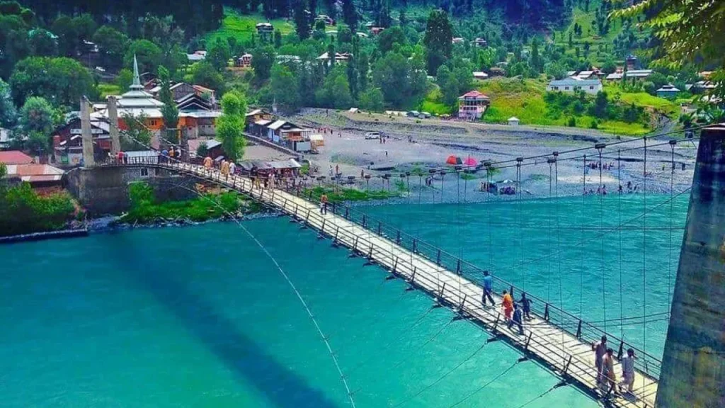 Sharda Bridge Neelum Valley Azad Kashmir Pakistan