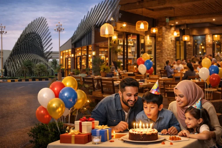 Birthday restaurants in bahria town karachi with decor